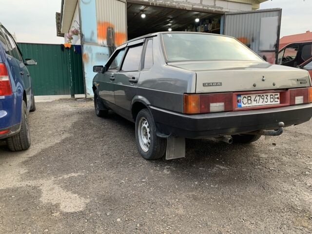 Серый ВАЗ 21099, объемом двигателя 1.5 л и пробегом 100 тыс. км за 1500 $, фото 3 на Automoto.ua