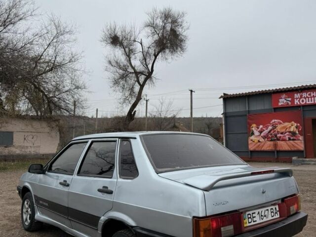 Серый ВАЗ 21099, объемом двигателя 1.5 л и пробегом 777 тыс. км за 1000 $, фото 3 на Automoto.ua