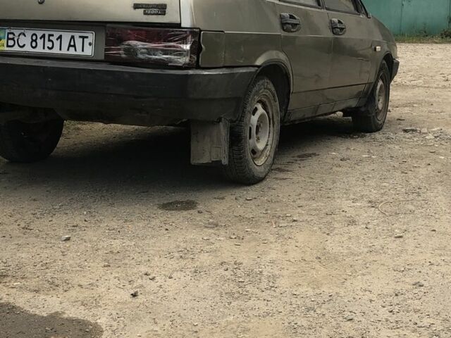Сірий ВАЗ 21099, об'ємом двигуна 1.5 л та пробігом 193 тис. км за 500 $, фото 3 на Automoto.ua