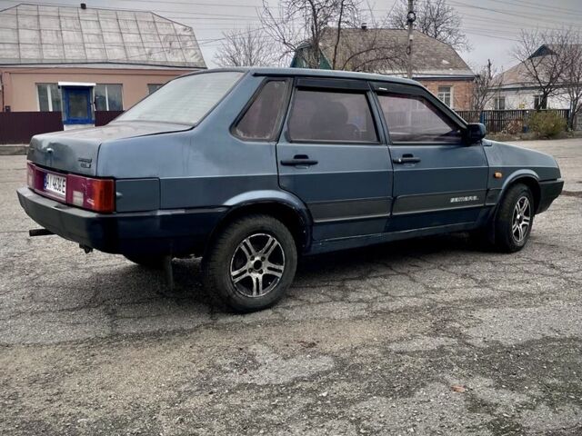 Серый ВАЗ 21099, объемом двигателя 1.5 л и пробегом 300 тыс. км за 1199 $, фото 4 на Automoto.ua