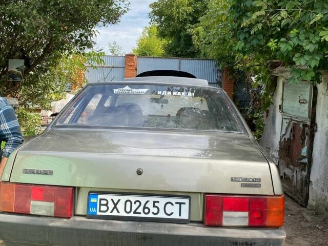 Серый ВАЗ 21099, объемом двигателя 1.5 л и пробегом 300 тыс. км за 1200 $, фото 1 на Automoto.ua