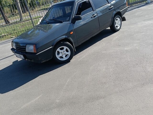 Серый ВАЗ 21099, объемом двигателя 1.5 л и пробегом 175 тыс. км за 1750 $, фото 7 на Automoto.ua