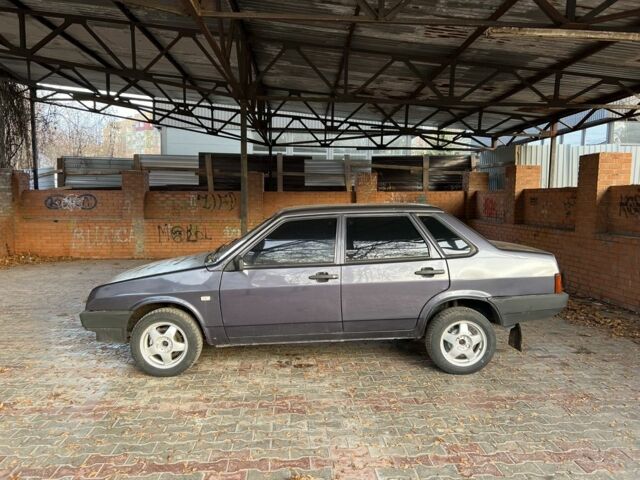 Серый ВАЗ 21099, объемом двигателя 1.5 л и пробегом 400 тыс. км за 1650 $, фото 1 на Automoto.ua