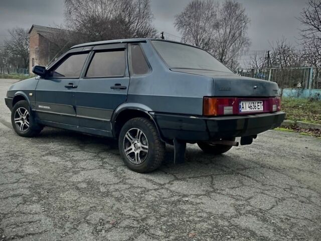 Серый ВАЗ 21099, объемом двигателя 1.5 л и пробегом 300 тыс. км за 1199 $, фото 2 на Automoto.ua