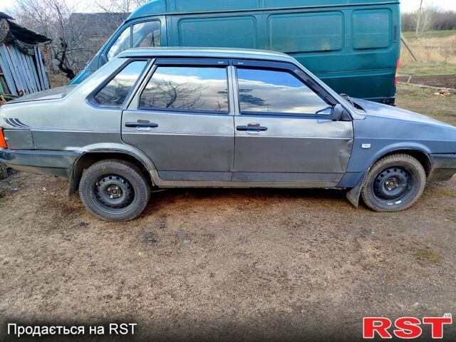 Серый ВАЗ 21099, объемом двигателя 15 л и пробегом 220 тыс. км за 1000 $, фото 3 на Automoto.ua