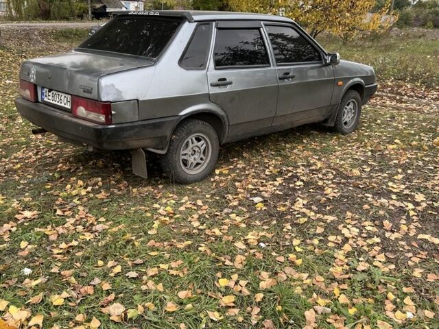 ВАЗ 21099 2002 в Днепре (Днепропетровске) на Automoto.ua Серый ВАЗ 21099, объемом двигателя 1.5 л и пробегом 185 тыс. км за 1763 $, фото 5 на Automoto.ua