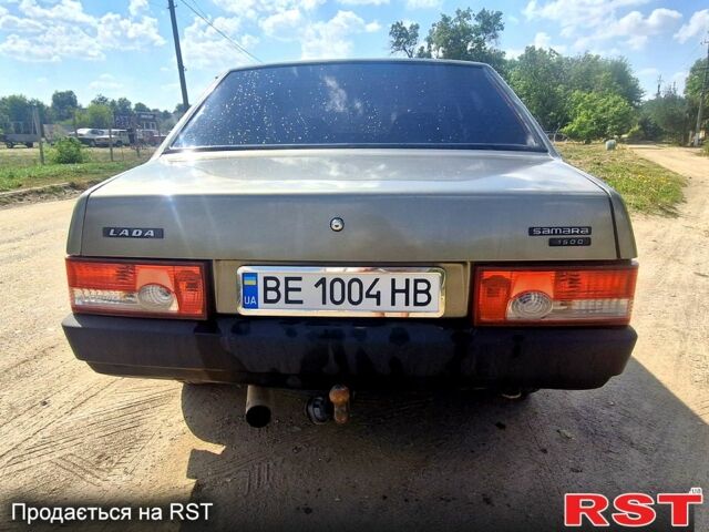 Серый ВАЗ 21099, объемом двигателя 1.5 л и пробегом 200 тыс. км за 1150 $, фото 4 на Automoto.ua