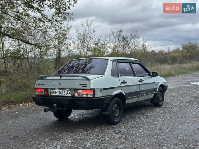 Серый ВАЗ 21099, объемом двигателя 1.5 л и пробегом 250 тыс. км за 800 $, фото 3 на Automoto.ua