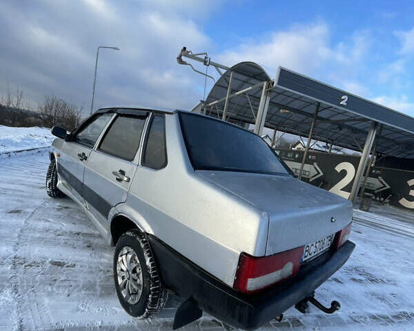 Сірий ВАЗ 21099, об'ємом двигуна 1.5 л та пробігом 200 тис. км за 849 $, фото 4 на Automoto.ua