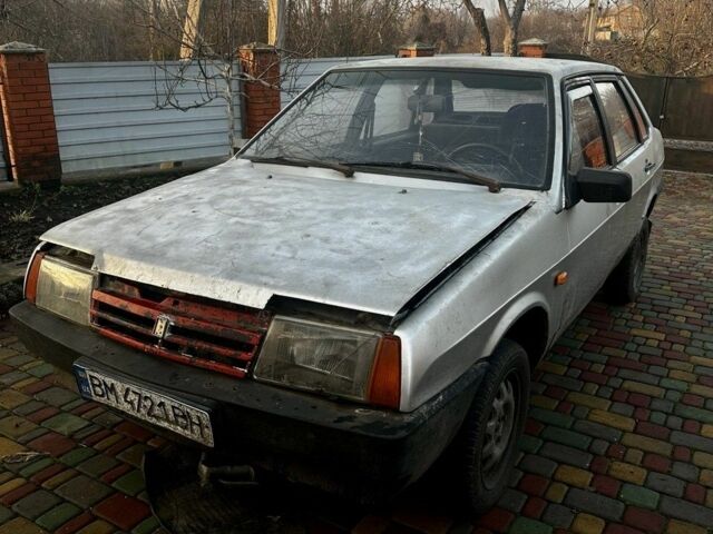 Серый ВАЗ 21099, объемом двигателя 1.5 л и пробегом 100 тыс. км за 556 $, фото 3 на Automoto.ua