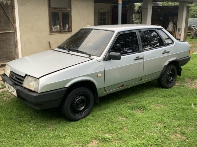 Серый ВАЗ 21099, объемом двигателя 1.5 л и пробегом 80 тыс. км за 850 $, фото 6 на Automoto.ua
