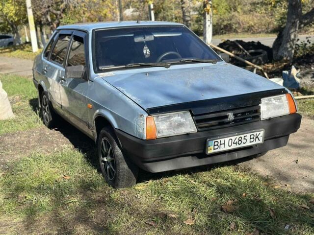 Серый ВАЗ 21099, объемом двигателя 1.5 л и пробегом 200 тыс. км за 1600 $, фото 2 на Automoto.ua