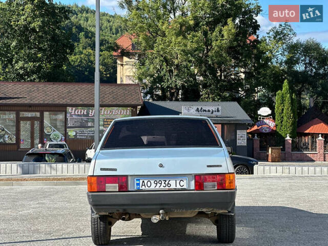 Серый ВАЗ 21099, объемом двигателя 1.6 л и пробегом 50 тыс. км за 1350 $, фото 4 на Automoto.ua