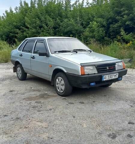 Сірий ВАЗ 21099, об'ємом двигуна 1.5 л та пробігом 195 тис. км за 1700 $, фото 1 на Automoto.ua
