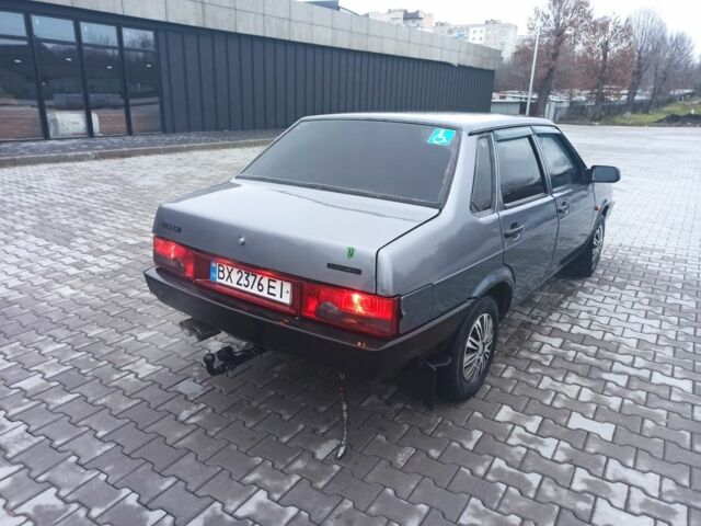Сірий ВАЗ 21099, об'ємом двигуна 1.5 л та пробігом 250 тис. км за 1550 $, фото 5 на Automoto.ua