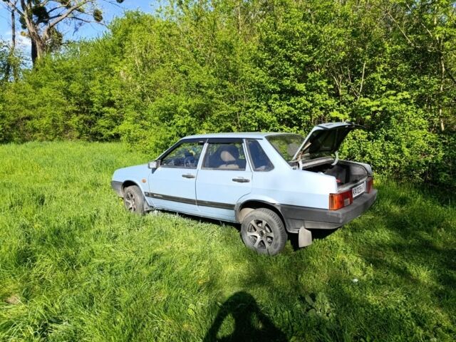 Серый ВАЗ 21099, объемом двигателя 1.5 л и пробегом 170 тыс. км за 1300 $, фото 1 на Automoto.ua