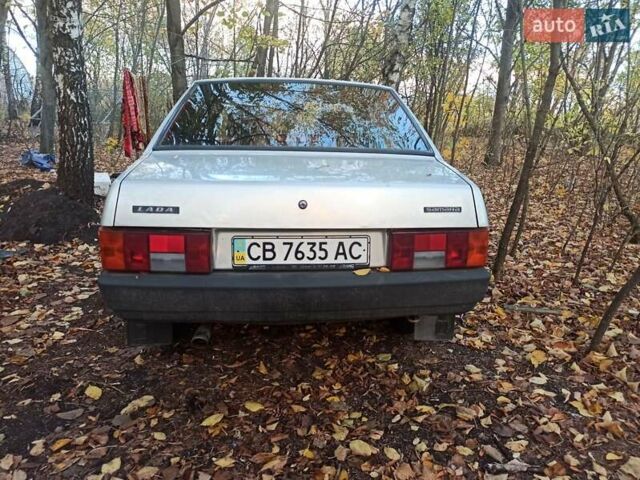 Серый ВАЗ 21099, объемом двигателя 1.5 л и пробегом 150 тыс. км за 1400 $, фото 5 на Automoto.ua