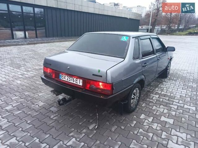 Серый ВАЗ 21099, объемом двигателя 1.5 л и пробегом 249 тыс. км за 1299 $, фото 5 на Automoto.ua