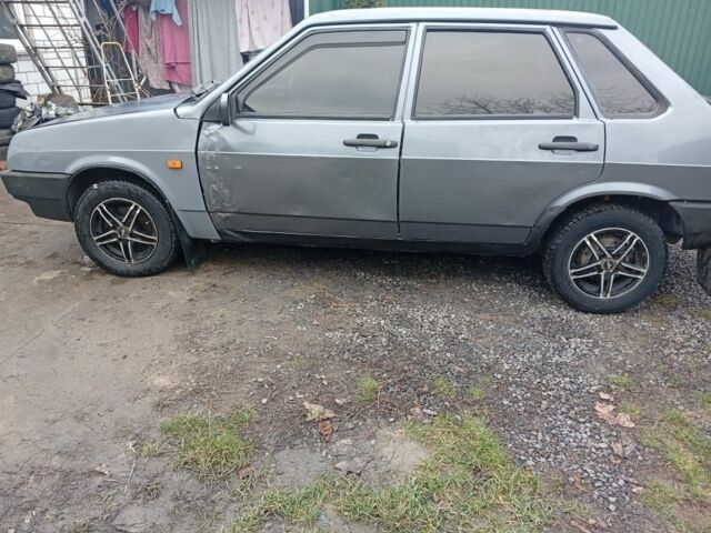 Серый ВАЗ 21099, объемом двигателя 1.6 л и пробегом 298 тыс. км за 1250 $, фото 7 на Automoto.ua