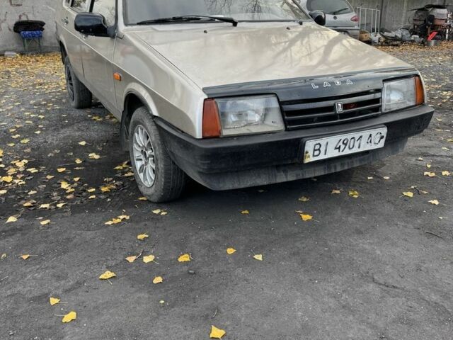 Серый ВАЗ 21099, объемом двигателя 1.6 л и пробегом 120 тыс. км за 750 $, фото 1 на Automoto.ua