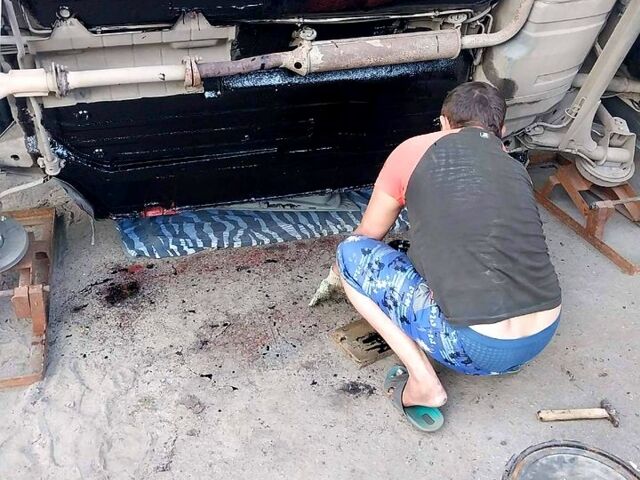 Серый ВАЗ 21099, объемом двигателя 1.5 л и пробегом 200 тыс. км за 1800 $, фото 1 на Automoto.ua