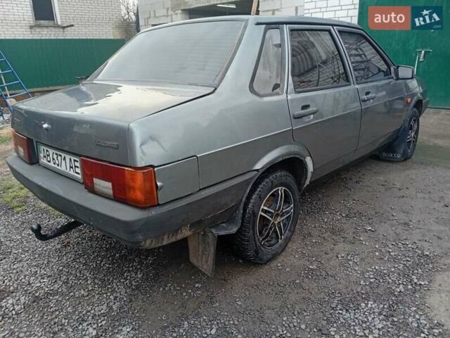 Серый ВАЗ 21099, объемом двигателя 1.5 л и пробегом 280 тыс. км за 1250 $, фото 10 на Automoto.ua