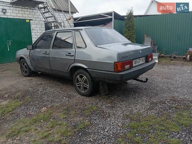 Серый ВАЗ 21099, объемом двигателя 1.5 л и пробегом 280 тыс. км за 1250 $, фото 3 на Automoto.ua