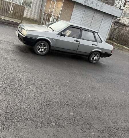 Сірий ВАЗ 21099, об'ємом двигуна 1.5 л та пробігом 204 тис. км за 1550 $, фото 1 на Automoto.ua