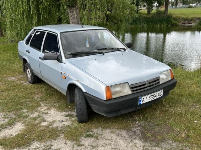 Серый ВАЗ 21099, объемом двигателя 1.5 л и пробегом 321 тыс. км за 1300 $, фото 2 на Automoto.ua