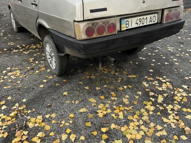 Серый ВАЗ 21099, объемом двигателя 1.6 л и пробегом 120 тыс. км за 750 $, фото 3 на Automoto.ua