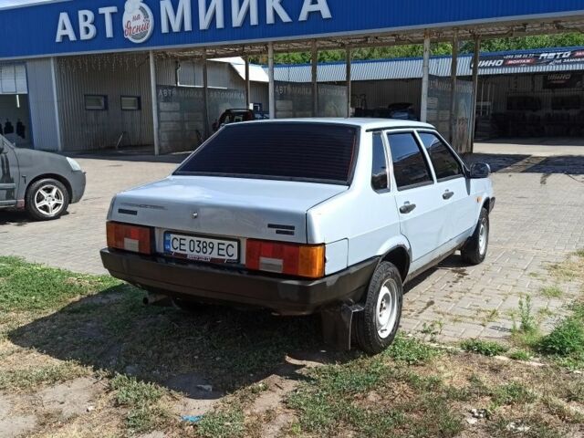 Серый ВАЗ 21099, объемом двигателя 1.5 л и пробегом 200 тыс. км за 961 $, фото 1 на Automoto.ua