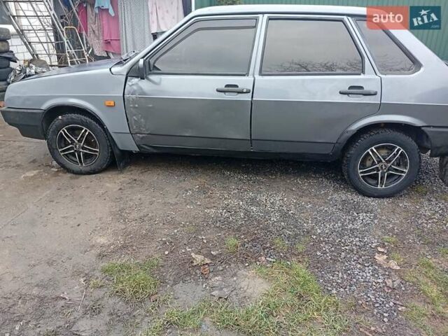 Серый ВАЗ 21099, объемом двигателя 1.5 л и пробегом 280 тыс. км за 1250 $, фото 7 на Automoto.ua