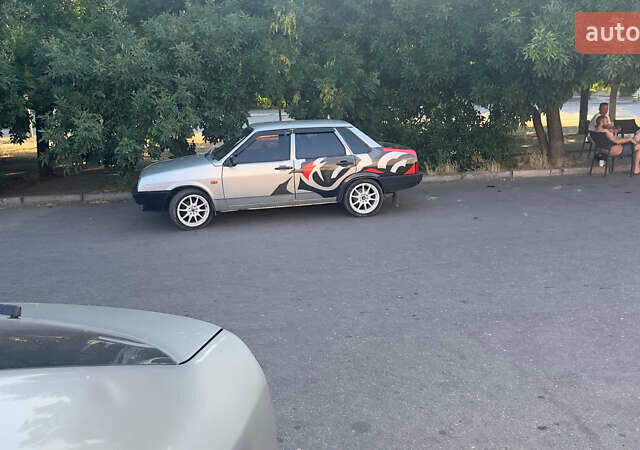 Сірий ВАЗ 21099, об'ємом двигуна 1.5 л та пробігом 354 тис. км за 3000 $, фото 3 на Automoto.ua