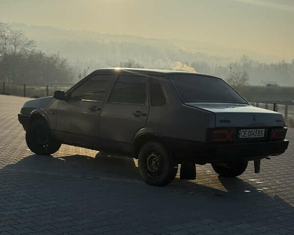 Серый ВАЗ 21099, объемом двигателя 1.5 л и пробегом 235 тыс. км за 1500 $, фото 4 на Automoto.ua