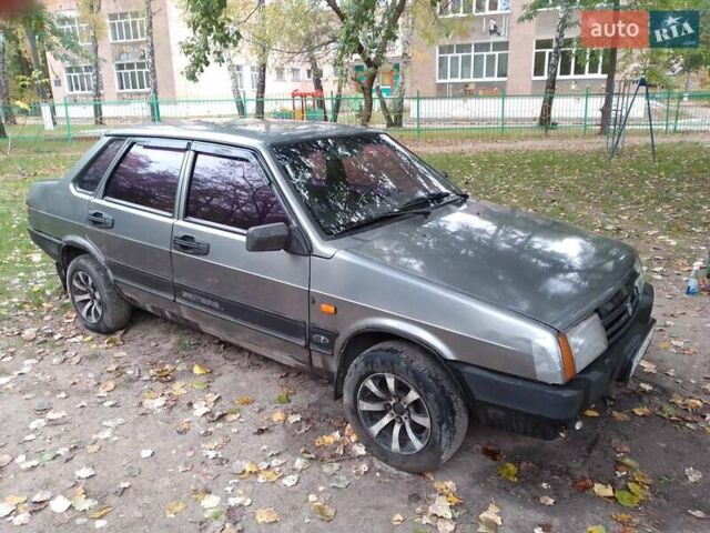 Серый ВАЗ 21099, объемом двигателя 1.5 л и пробегом 208 тыс. км за 850 $, фото 1 на Automoto.ua