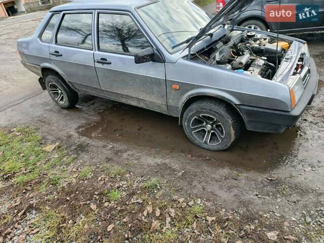 Серый ВАЗ 21099, объемом двигателя 1.5 л и пробегом 178 тыс. км за 1400 $, фото 1 на Automoto.ua