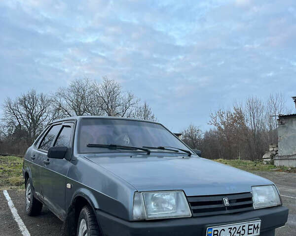 Сірий ВАЗ 21099, об'ємом двигуна 1.6 л та пробігом 153 тис. км за 1250 $, фото 1 на Automoto.ua