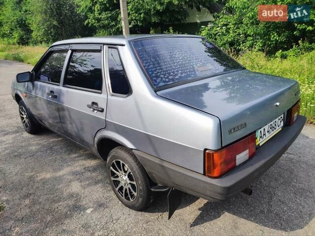 Серый ВАЗ 21099, объемом двигателя 1.5 л и пробегом 89 тыс. км за 2500 $, фото 3 на Automoto.ua