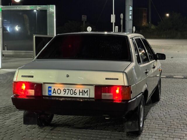 Серый ВАЗ 21099, объемом двигателя 1.5 л и пробегом 200 тыс. км за 1599 $, фото 6 на Automoto.ua