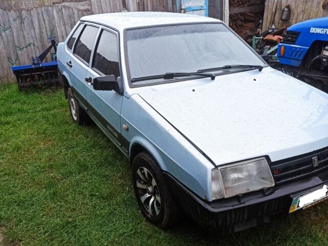 Серый ВАЗ 21099, объемом двигателя 1.6 л и пробегом 153 тыс. км за 1500 $, фото 5 на Automoto.ua