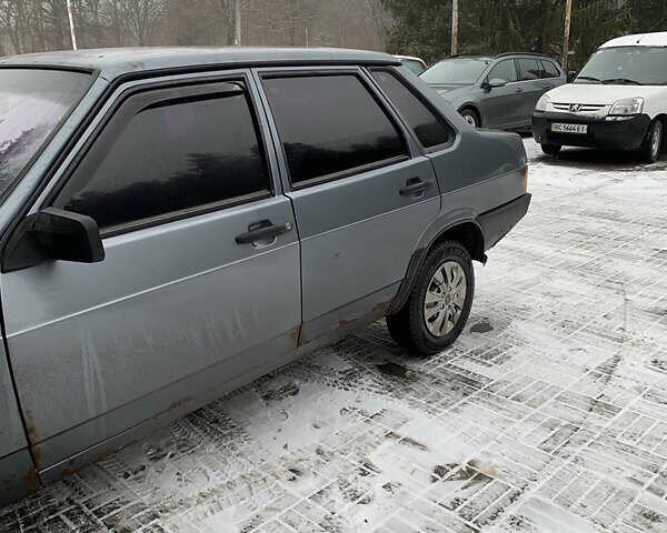 Сірий ВАЗ 21099, об'ємом двигуна 1.6 л та пробігом 153 тис. км за 1250 $, фото 3 на Automoto.ua