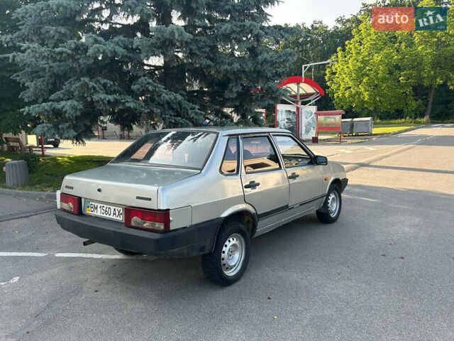 Серый ВАЗ 21099, объемом двигателя 1.5 л и пробегом 170 тыс. км за 1250 $, фото 4 на Automoto.ua