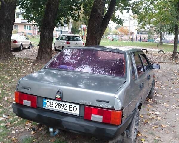 Серый ВАЗ 21099, объемом двигателя 1.5 л и пробегом 208 тыс. км за 850 $, фото 2 на Automoto.ua