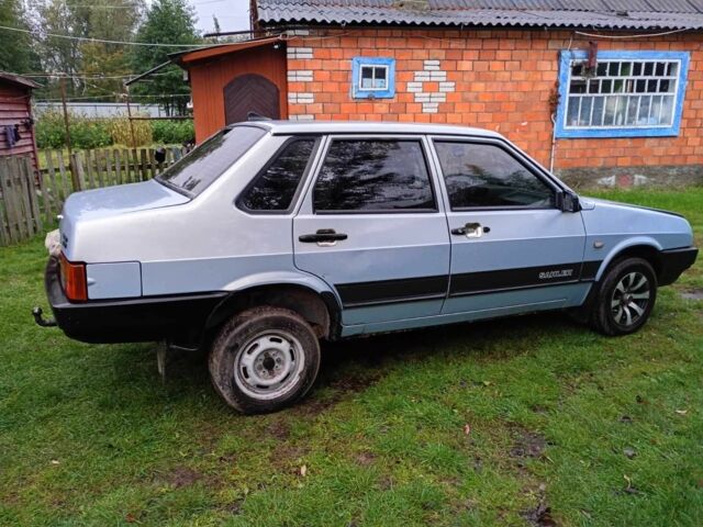 Серый ВАЗ 21099, объемом двигателя 1.6 л и пробегом 153 тыс. км за 1500 $, фото 2 на Automoto.ua