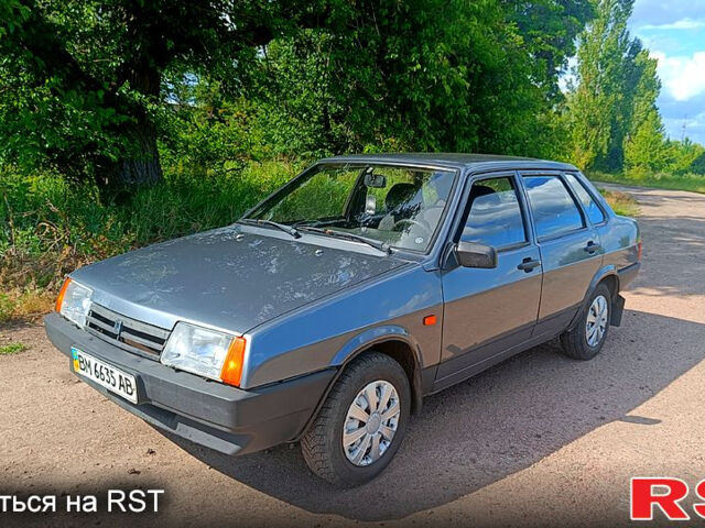 Серый ВАЗ 21099, объемом двигателя 1.5 л и пробегом 119 тыс. км за 2000 $, фото 4 на Automoto.ua