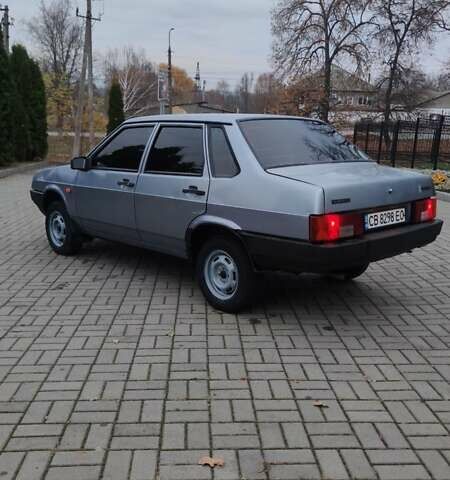 Серый ВАЗ 21099, объемом двигателя 1.5 л и пробегом 185 тыс. км за 1899 $, фото 7 на Automoto.ua