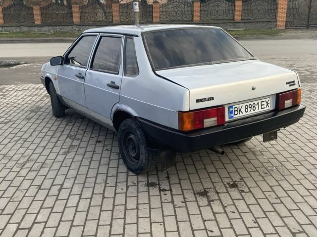 Серый ВАЗ 21099, объемом двигателя 1.5 л и пробегом 86 тыс. км за 1000 $, фото 3 на Automoto.ua