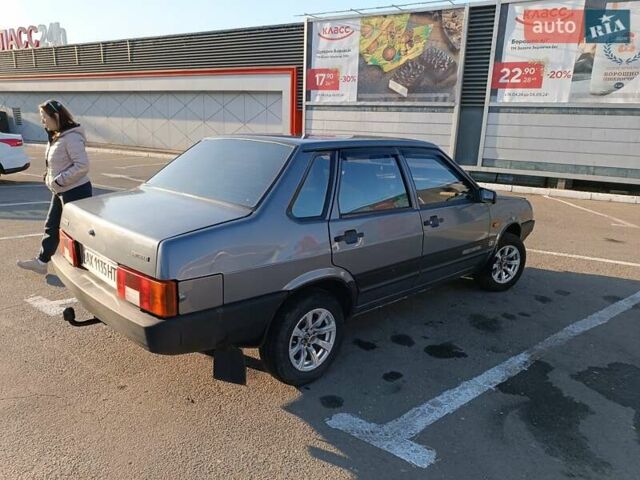 Серый ВАЗ 21099, объемом двигателя 1.6 л и пробегом 90 тыс. км за 2800 $, фото 1 на Automoto.ua