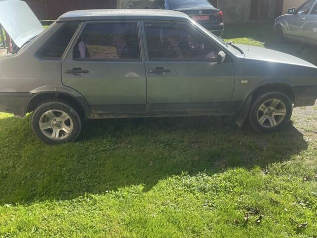 Сірий ВАЗ 21099, об'ємом двигуна 1.5 л та пробігом 160 тис. км за 900 $, фото 5 на Automoto.ua