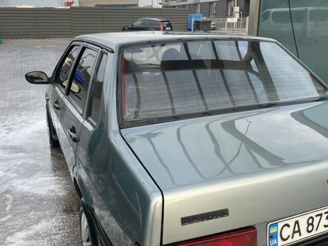 Серый ВАЗ 21099, объемом двигателя 1.5 л и пробегом 390 тыс. км за 1500 $, фото 1 на Automoto.ua